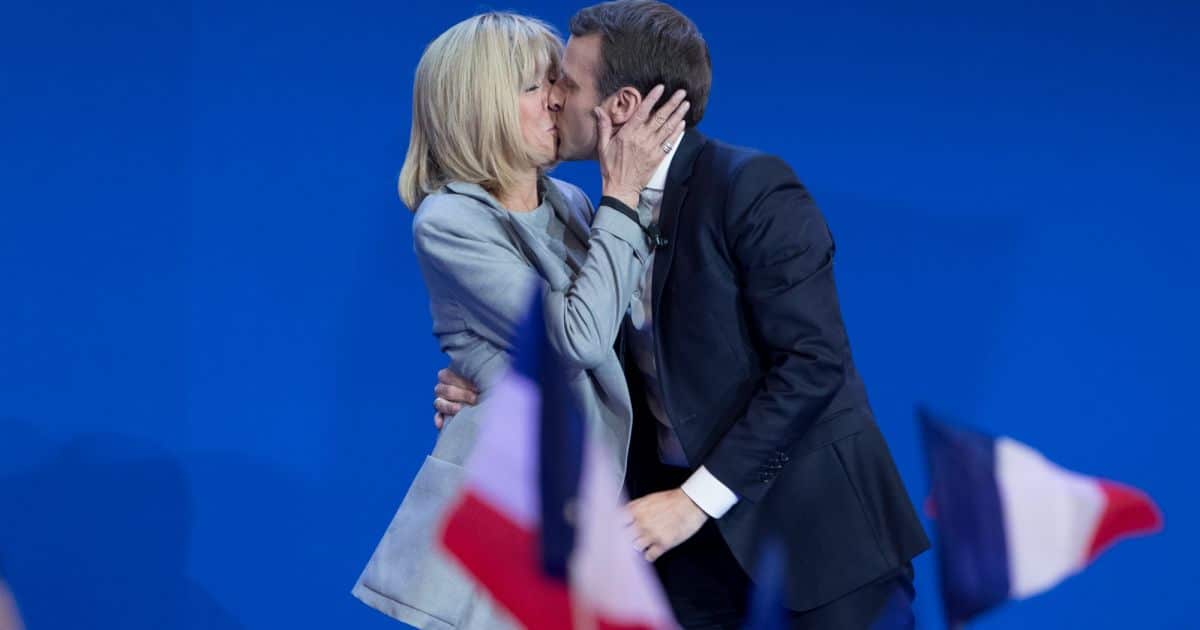 emmanuel et brigitte macron